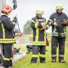 Į Kauno IX fortą sulėkė ugniagesiai: pratybose – radiacinis pavojus