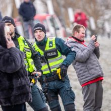 Garliavos parko upelyje aptiktas jame įšalusio nežinomo vyro kūnas 