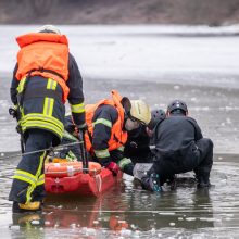 Nustatyta upelyje Garliavoje rasto negyvo vyro tapatybė