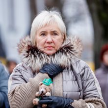 Tėvų protestas Kaune: „Ar aukosi savo vaiką eksperimentinei vakcinai?“