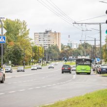 Pagaliau atnaujintas Taikos prospektas: pasitinka lygi kelio danga, nauji dviračių takai