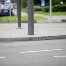 Pagaliau atnaujintas Taikos prospektas: pasitinka lygi kelio danga, nauji dviračių takai