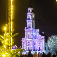 Kaunas 2023-iuosius pasitiko su muzika ir vaizdais!