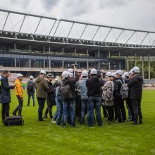 V. Matijošaitis: iki Kauno stadiono atidarymo liko daugiausia mėnuo ir dvi savaitės