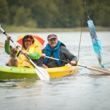 Kauniečiai leidosi kultūringais upių maršrutais