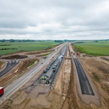 Vyriausybė uždegė žalią šviesą „Via Baltica“ iki sienos su Latvija rekonstrukcijai