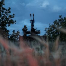 Ukraina skelbia naktį numušinėjusi rusų dronus ir raketas, dalį jų – virš Kyjivo 