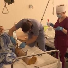 Ukrainoje dirbę medikai – apie sunkiai sužeistus žmones: tokių dalykų nebuvo tekę matyti