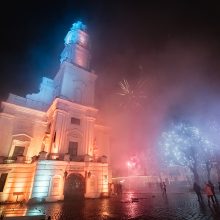 Kaunas pasitiko Naujuosius metus!