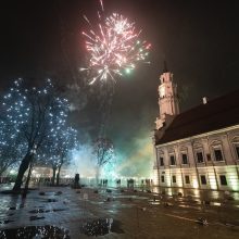 Kaunas pasitiko Naujuosius metus!