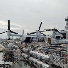 A. Anušauskas: JAV karinio laivo apsilankymas – lyderystės užtikrinti saugumą simbolis