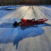 Apgaulingas ledas šiemet pražudė aštuonis žmones