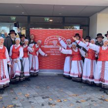 Liaudiškų šokių grupė „Džiaukis“ iš Kauno rajono triumfavo festivalyje „Pora už poros“