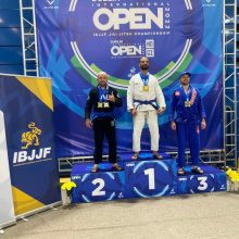 Iš tarptautinio džiu-džitsu čempionato keturi lietuviai parsivežė dvylika medalių