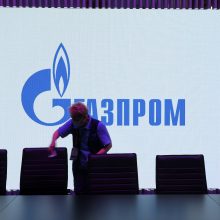 „Gazprom“ dar labiau sumažino dujų tiekimą Italijai