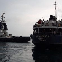 Turkija: iš Ukrainos išplaukė pirmasis laivas su kviečių kroviniu