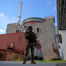 Zaporižės atominėje elektrinėje prisidirbo rusų kariai: lakstė apimti panikos