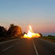 Rusija tvirtina Ukrainoje numušusi devyniolika HIMARS raketų