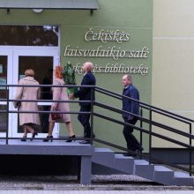 Emocija: nauja laisvalaikio sale nuo praėjusių metų rugsėjo džiaugiasi Čekiškės miestelio gyventojai.