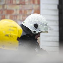 Per gaisrą Kaišiadorių rajone, bandydamas išsigelbėti iš namo, žuvo žmogus