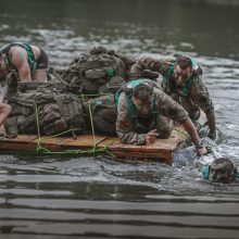 Pabradės poligone vyko kasmetinės geriausių pėstininkų varžybos