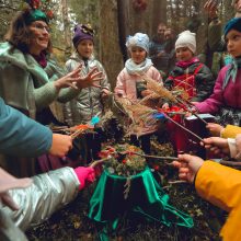 „Miško burtai“ į Žemaitijos mišką pritraukė rekordinį dalyvių skaičių
