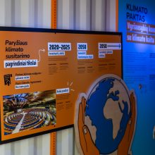 Tvarumo tikslus įgyvendinantis prekybos tinklas „Iki“ tapo keliaujančio Klimato muziejaus rėmėju