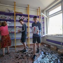 Rugsėjį Ukrainos sostinėje vėl atsidarys mokyklos