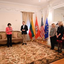 Žymioms saugumo ekspertėms Vašingtone įteiktos Lietuvos diplomatijos žvaigždės