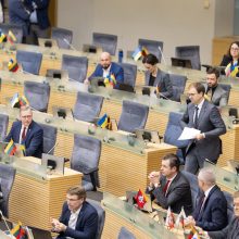 V. Gapšys kreipsis į LAT su prašymu stabdyti bausmės vykdymą, jei Seimas paliks mandatą