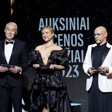 „Auksiniai scenos kryžiai“ – M. Nastaravičiui, A. Šeiko, E. Švedkauskaitei