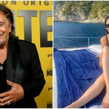 83-erių aktorius Al Pacino išsiskyrė su 29-erių sūnaus motina
