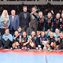 „Cascada-HC Garliava SM“ rankininkės – vėl čempionės