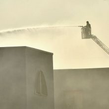 Ukraina: surengta didžiausia dronų ataka prieš Kyjivą nuo invazijos pradžios
