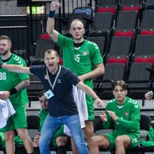 A. Malašinskas på herrelaget i håndball: denne gangen var vi for svake