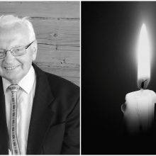 In memoriam D. Akstinas. Jis buvo pavyzdys, kaip reikia gyventi ir dirbti