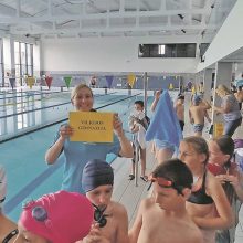 Pakaunėje plaukti mokėsi tūkstančiai antrokų