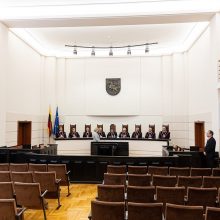 Konstitucinis Teismas pradeda bylą dėl išplėstinio turto konfiskavimo