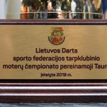 „Žalgirio“ arenoje šį savaitgalį – Lietuvos smiginio čempionato azartas