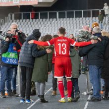 Baltijos taurės pusfinalyje lietuviai suklupo tik po baudinių loterijos