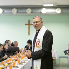 Skurstantieji susėdo prie bendro Kūčių pusryčių stalo