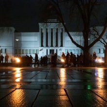 Atmintis gyva: vėl liepsnojo Sausio 13-osios laužai