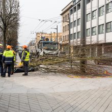 Darbo inspekcija dėl incidento Laisvės alėjoje pradėjo tyrimą: įžvelgia pažeidimų