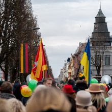 Vasario 16-oji Kaune – su šimtais vėliavų ir pasididžiavimo jausmu