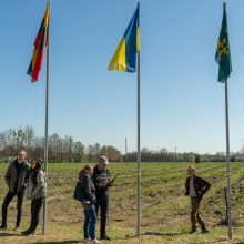 Pasodintas „Ukrainos aukų atminties ąžuolynas“