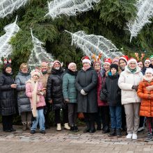 Šlapios ir vėjuotos Kalėdos – ne kliūtis džiaugtis šventėmis