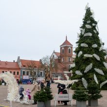 Šlapios ir vėjuotos Kalėdos – ne kliūtis džiaugtis šventėmis