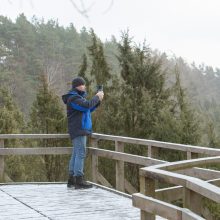 Atnaujinto Kadagių tako lankytojai: čia gražu bet kokiu oru