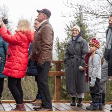 Atnaujintu Kadagių slėniu besidžiaugantys lankytojai: pasiilgome tikro pasivaikščiojimo