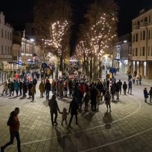 Laisvės alėja nuvilnijo skambanti „Sielų upė“